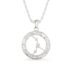 Galaxy White Gold Pendant