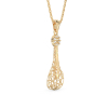  Yellow Gold Pedant Drop