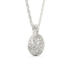 Mystical Pendant From White Gold