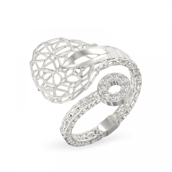 White Gold Ring 