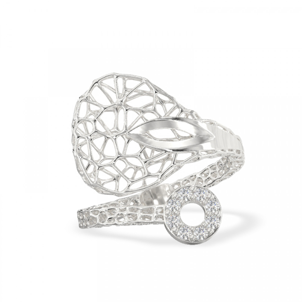 White Gold Ring 