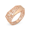 Spider Web Rose Gold Ring