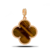 Gold-plated Pendant With Tiger's eye