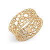 Coral BubblesRing From Yellow Gold 