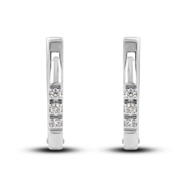 Сomfortable With Gold Earrings With Diamonds