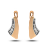 Gold Earrings With Diamonds