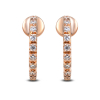 Gold Earrings With Diamonds