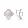 White Gold Earrings 